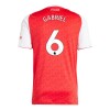 Original Fußballtrikot Arsenal Gabriel 6 Heimtrikot 2025-26 Für Herren